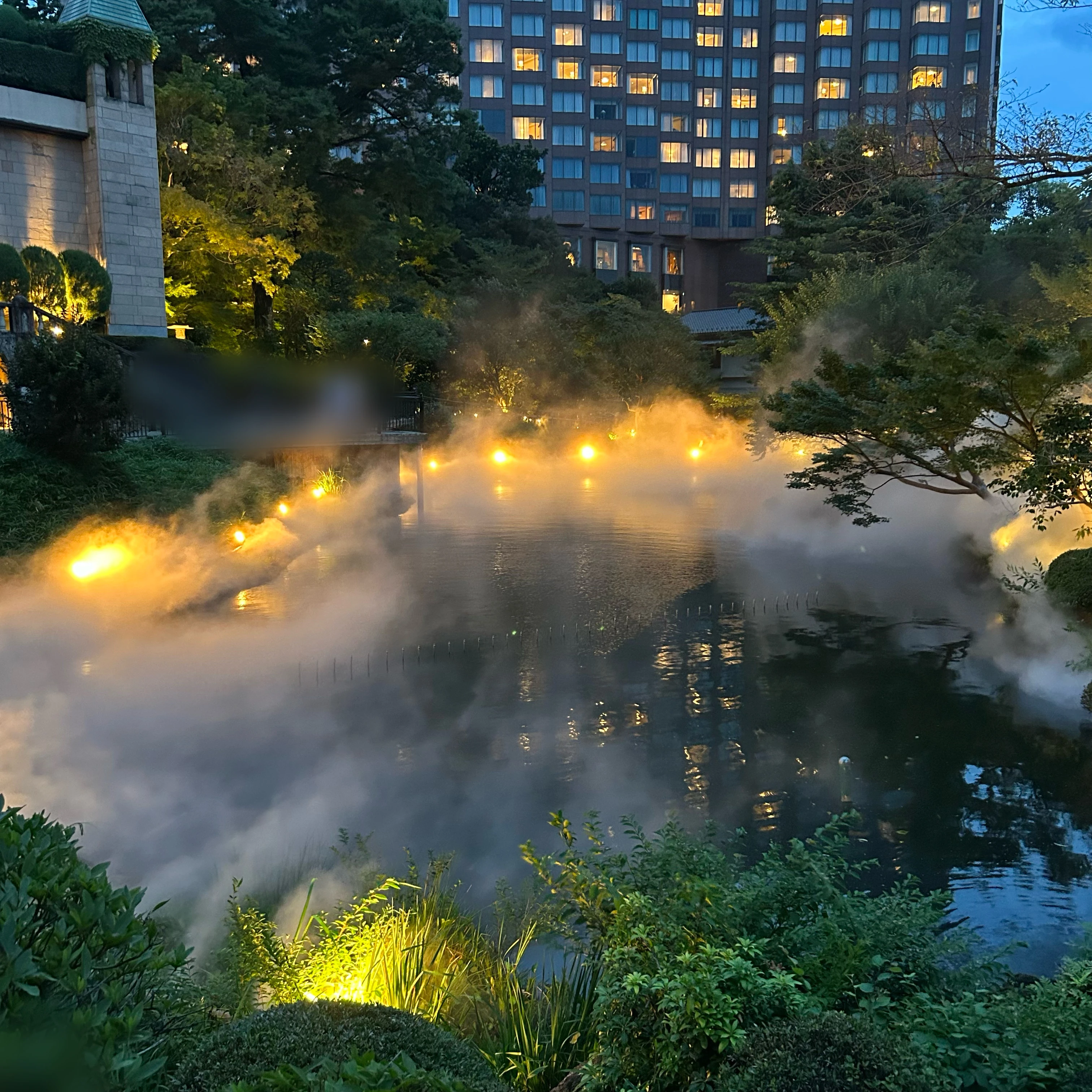 ホテル椿山荘東京、東京雲海、庭園