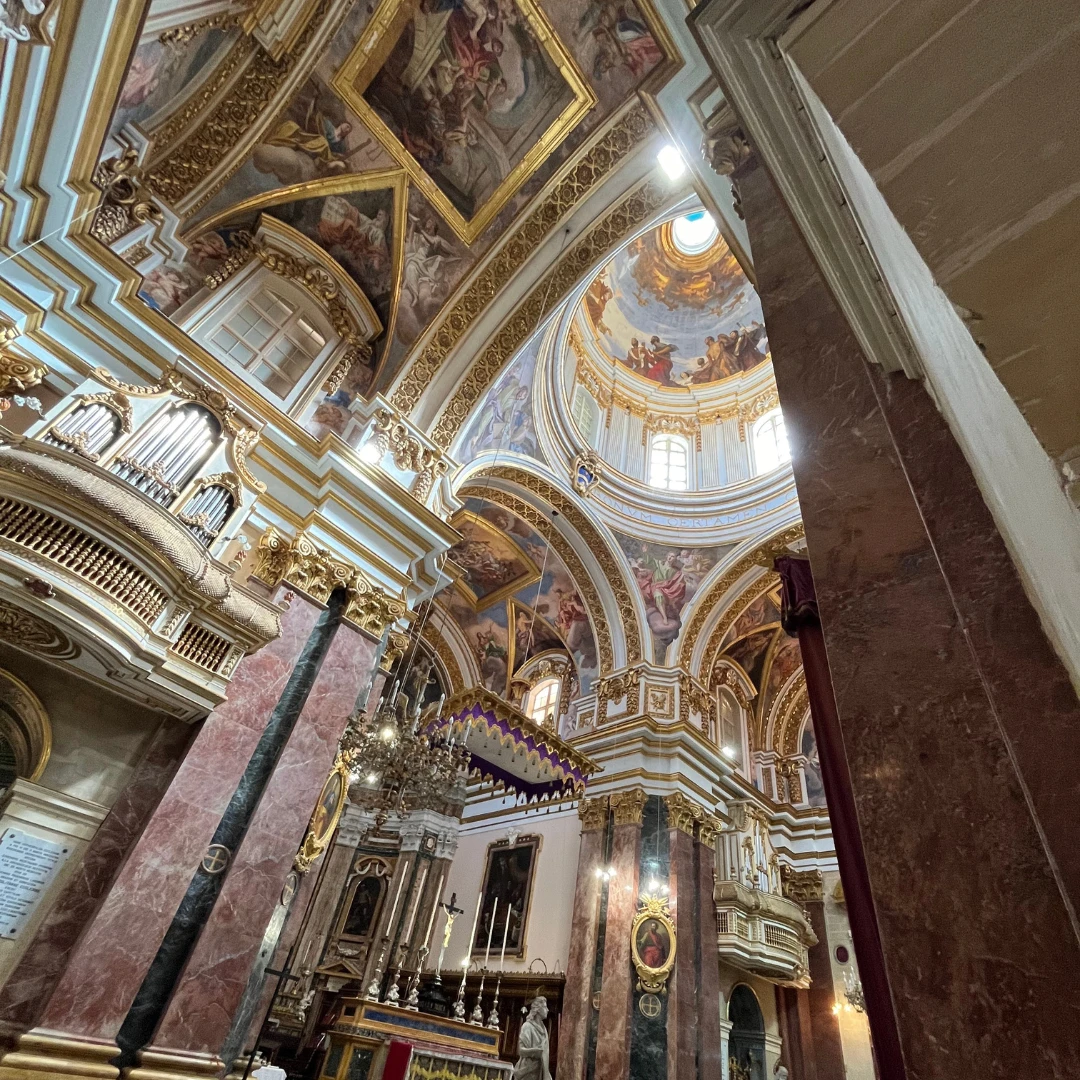 マルタ　イムディーナ　聖パウロ大聖堂