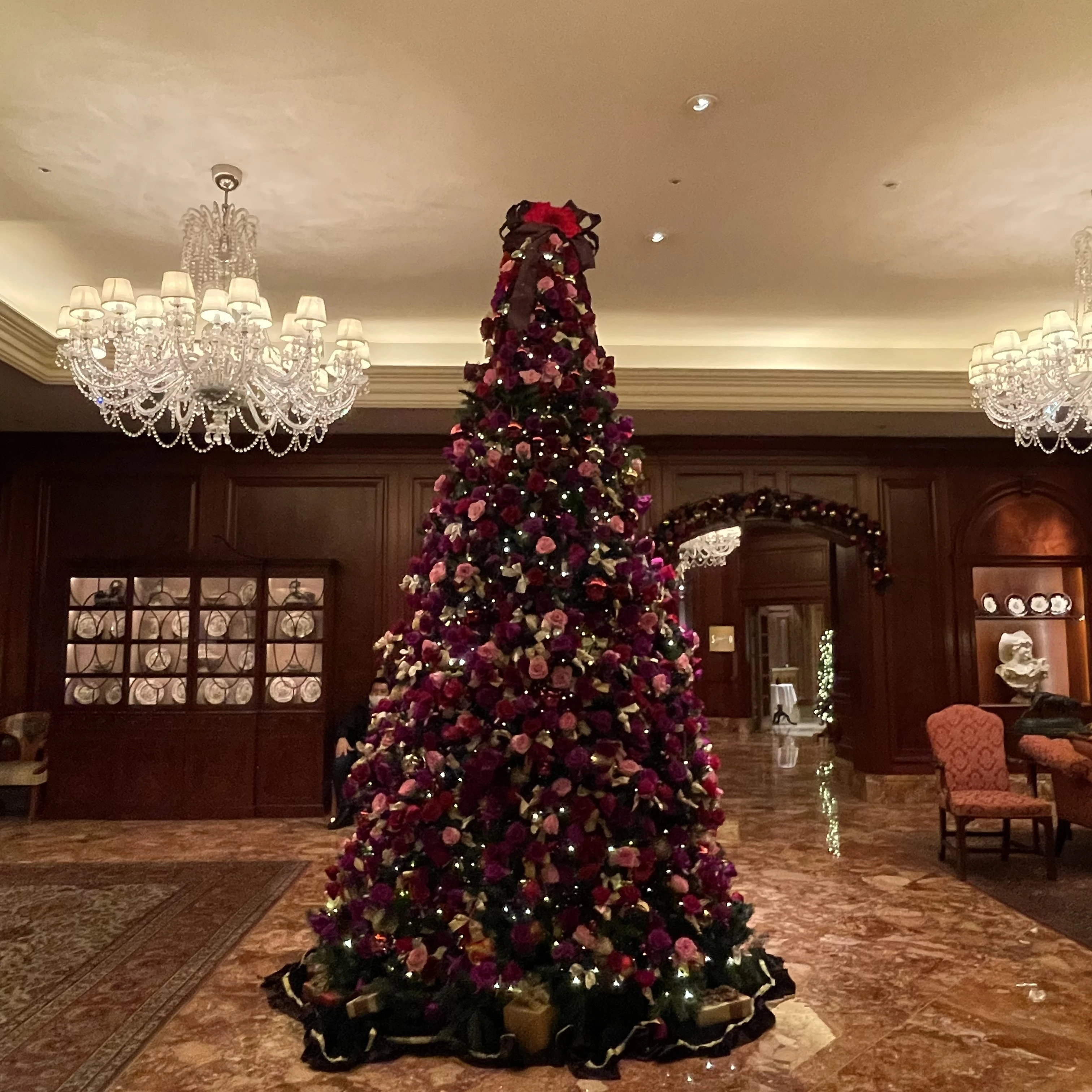 ザ・リッツ・カールトン大阪　クリスマス　クリスマスツリー