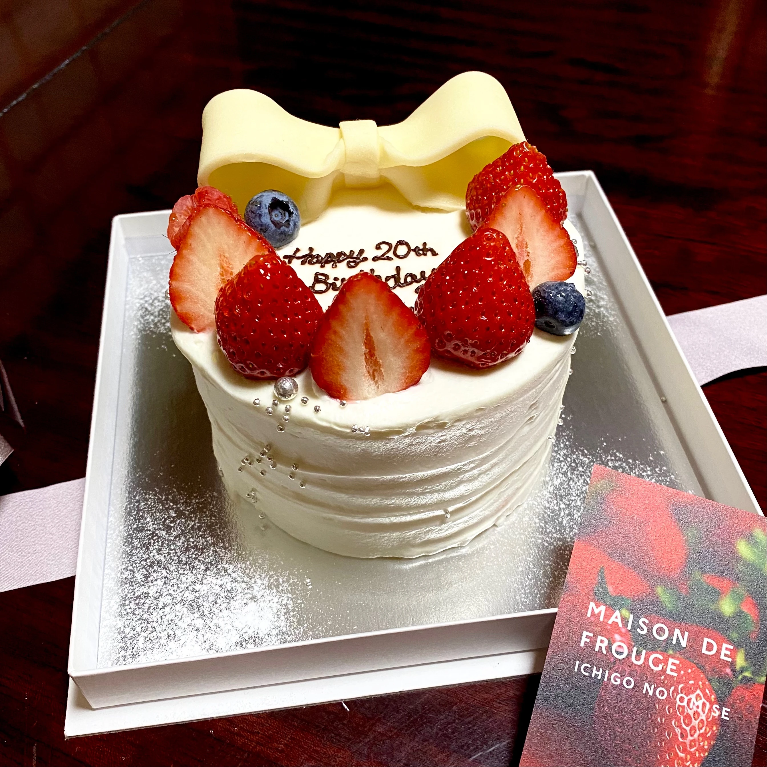 メゾン・ド・フルージュ 京都三条店　コレクションケーキ　オーダーケーキ