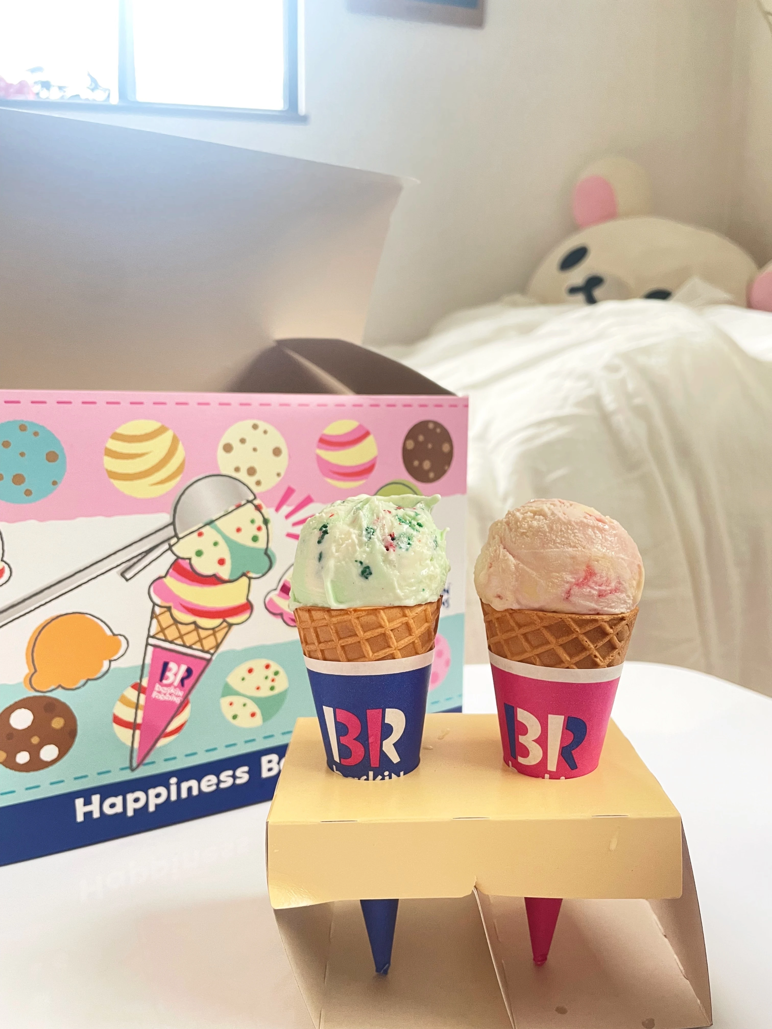 【おうちサーティワン】ハピネスボックスでアイスクリームやさんの店員体験♪_1_3