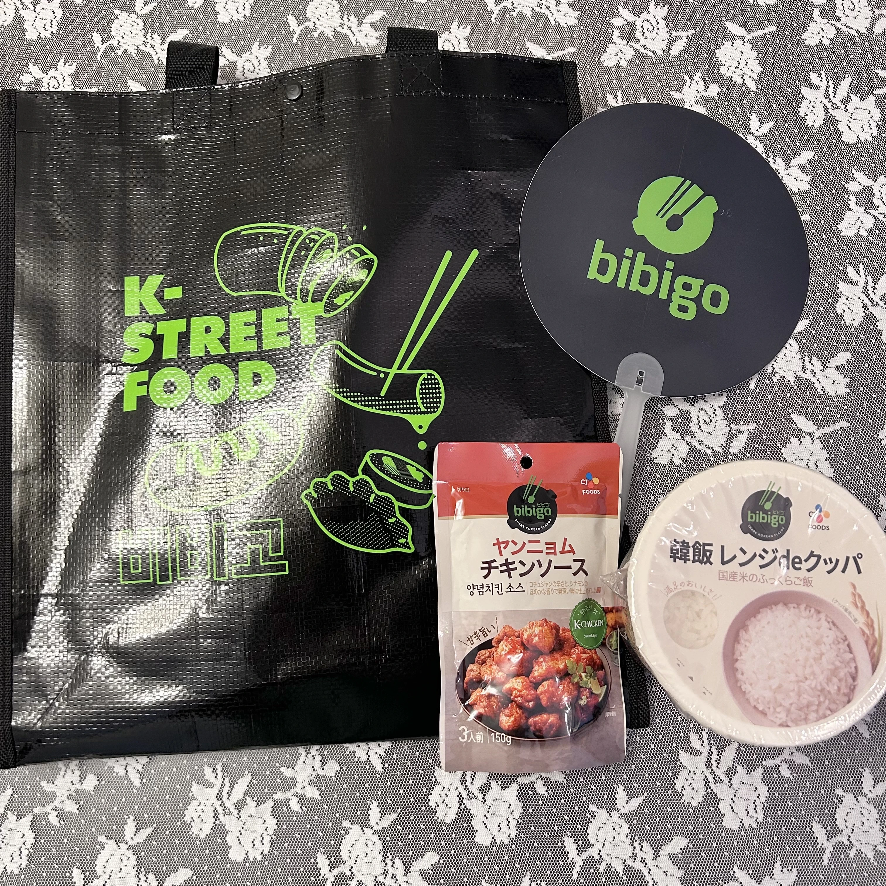 BIBIGO、ラッキーバッグ、韓国フード