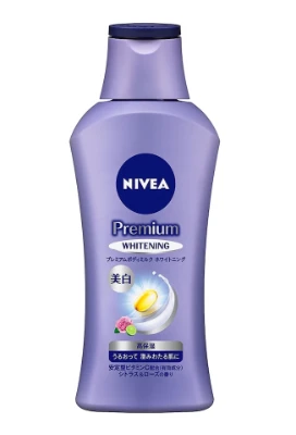 NIVEA プレミアムボディミルク ホワイトニング 本体写真
