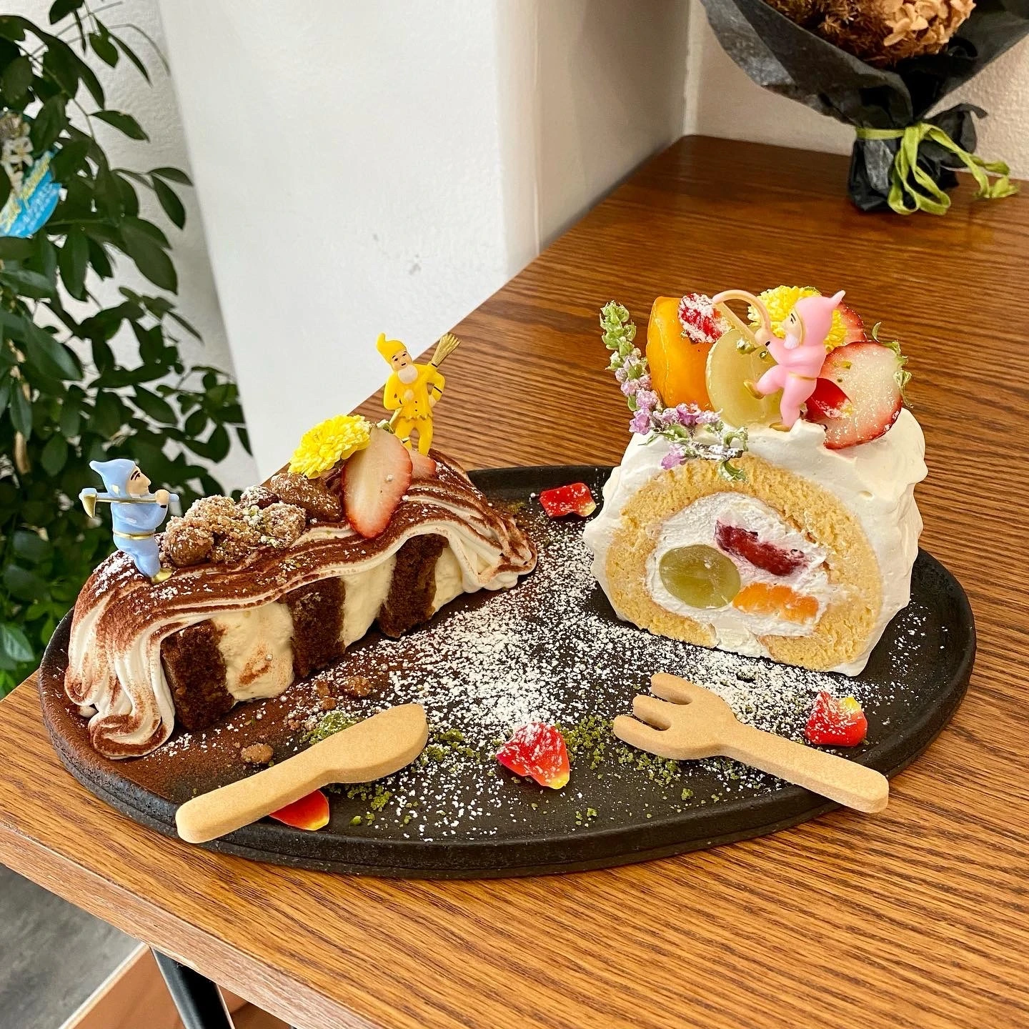 菓子35山　奈良　ロールケーキ　ティラミス