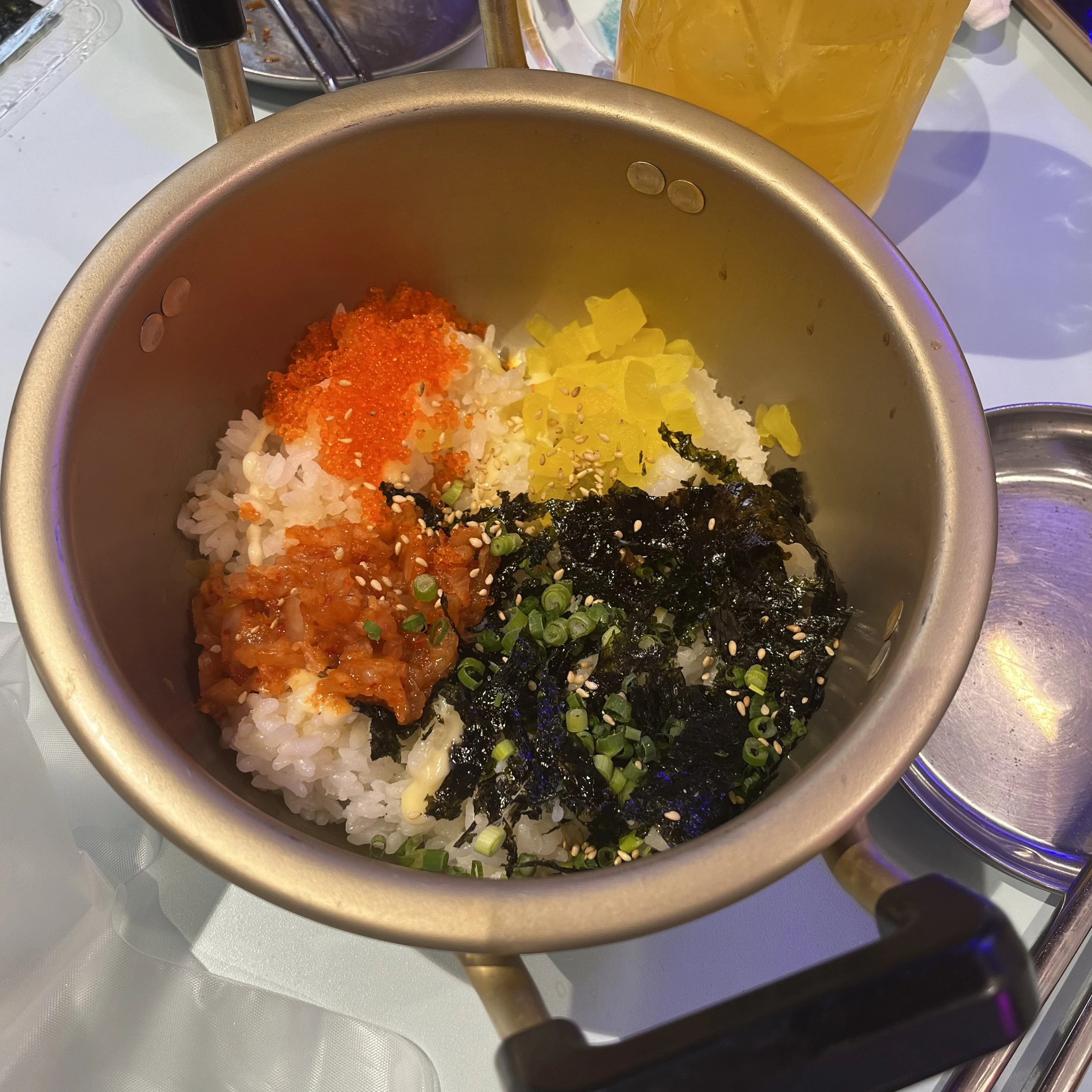 韓国料理　チュモクパプ　自分で作る