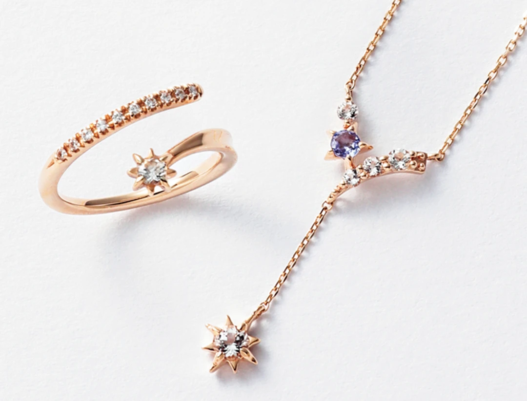 STAR JEWELRY　sv　シルバー　ネックレス　ハート　クリスマス　☆レディース