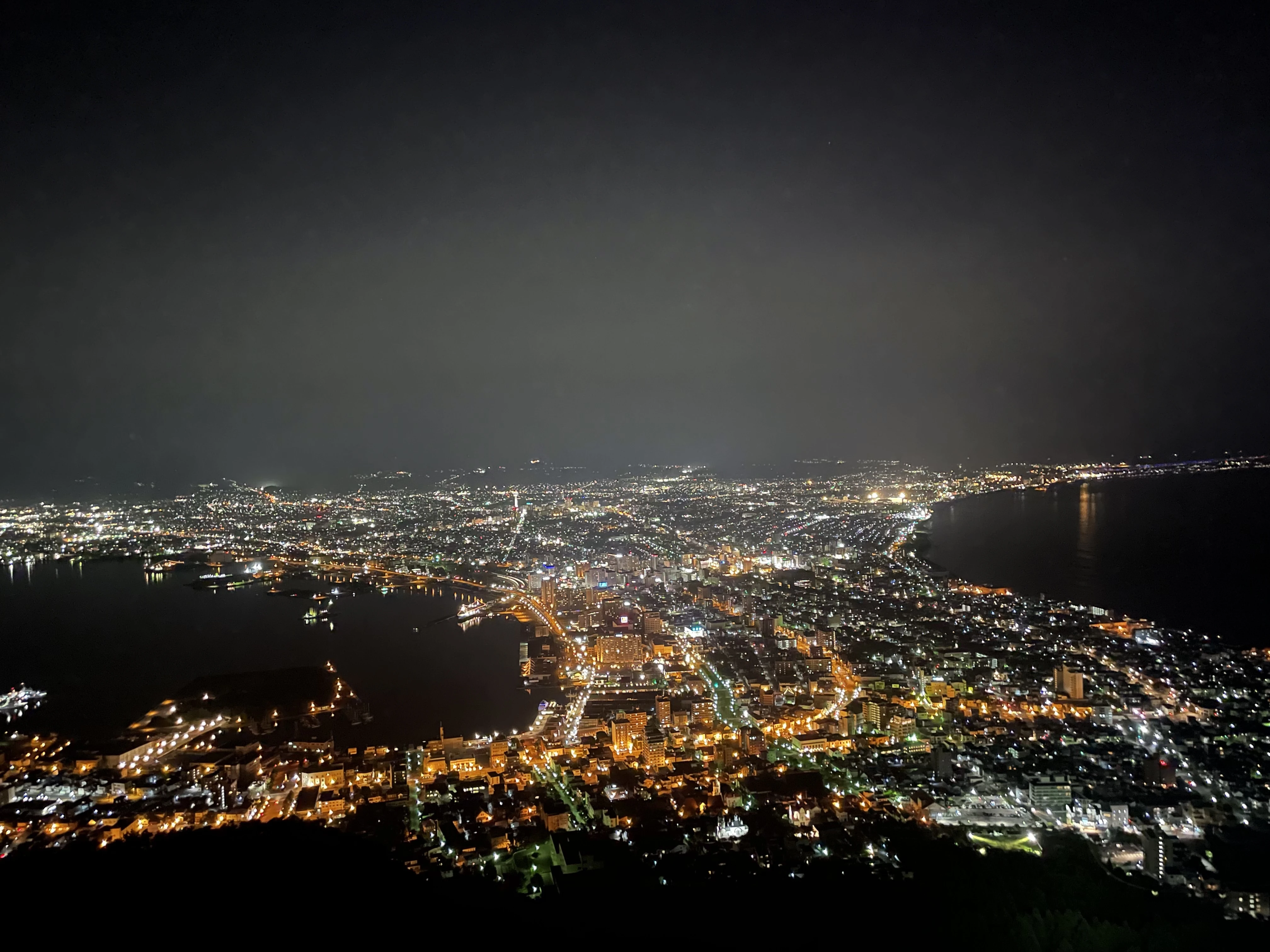 函館山展望台からの景色　夜景