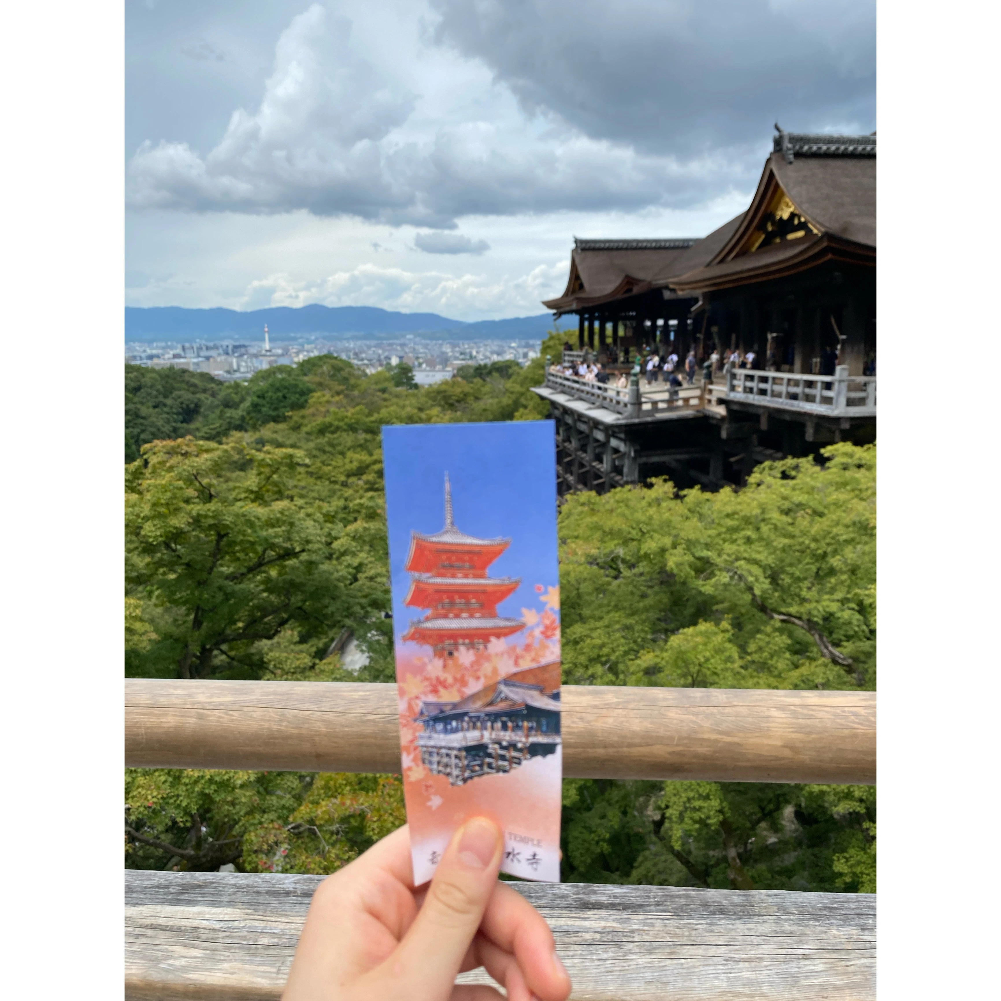 京都　清水寺　景色