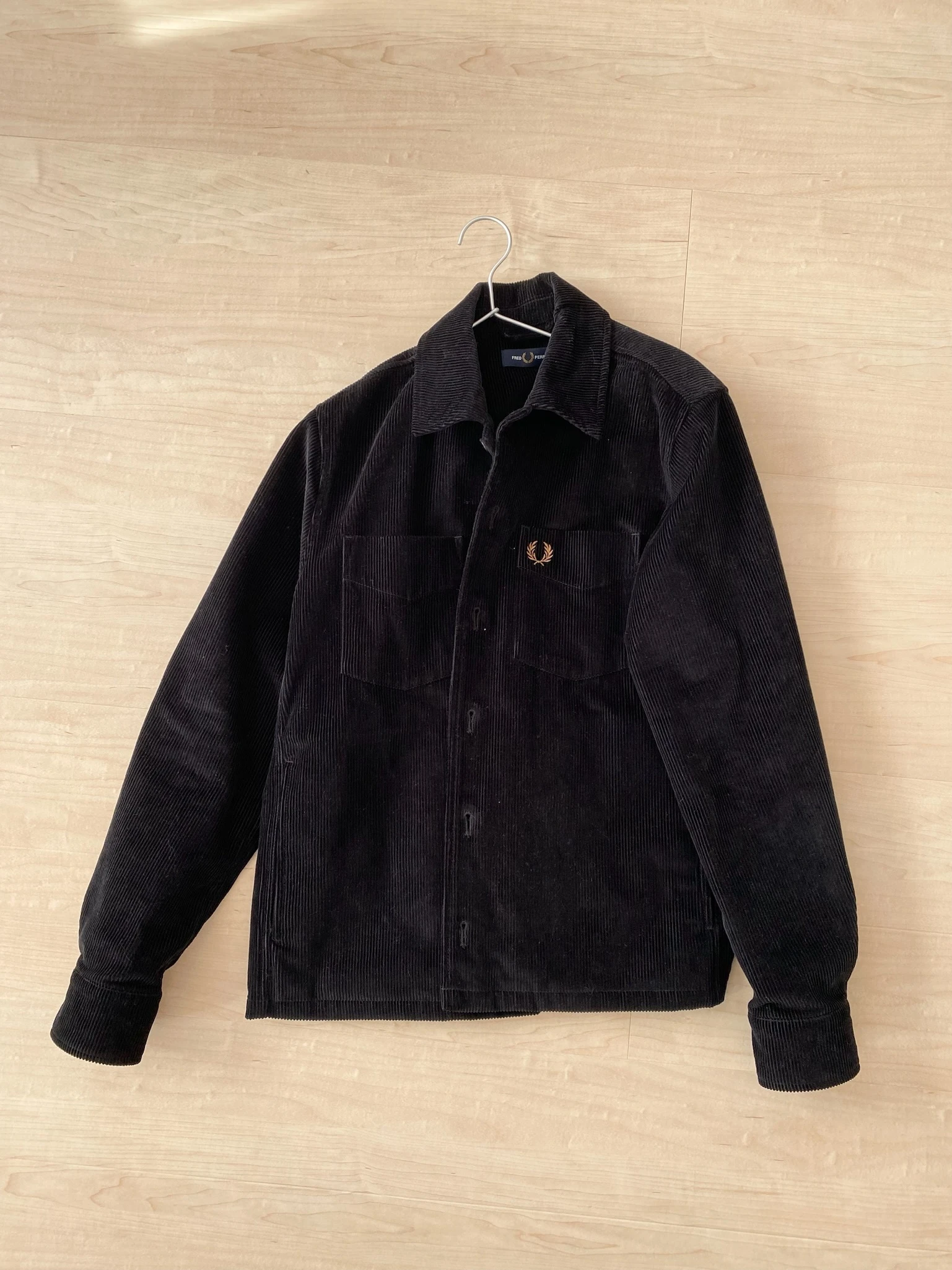 FRED PERRY　Cord Overshirt　オーバーシャツ　コーデュロイ