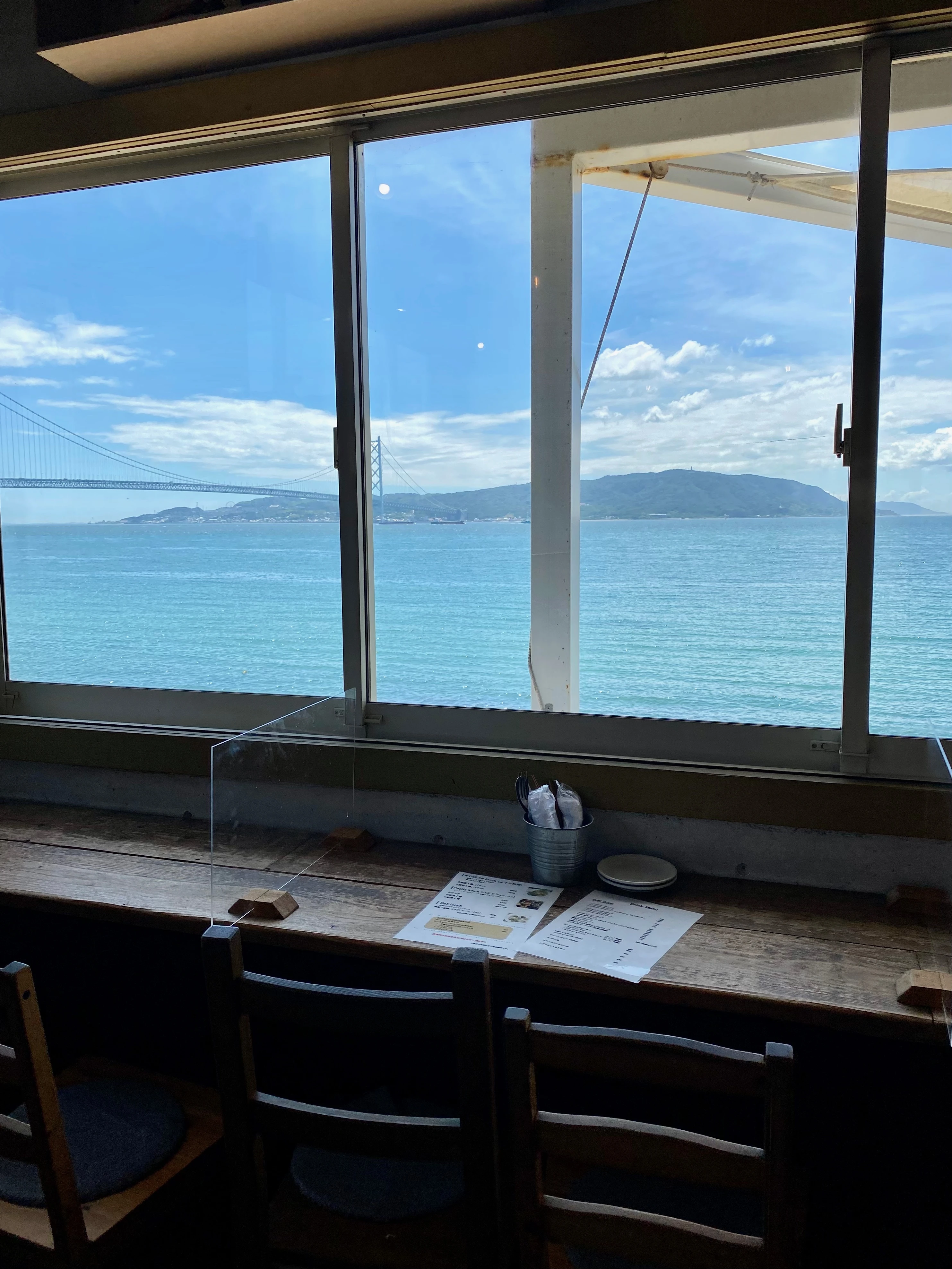 N’ocean (ノーシャン)　海が見えるカフェ　神戸　関西　舞子　ランチ