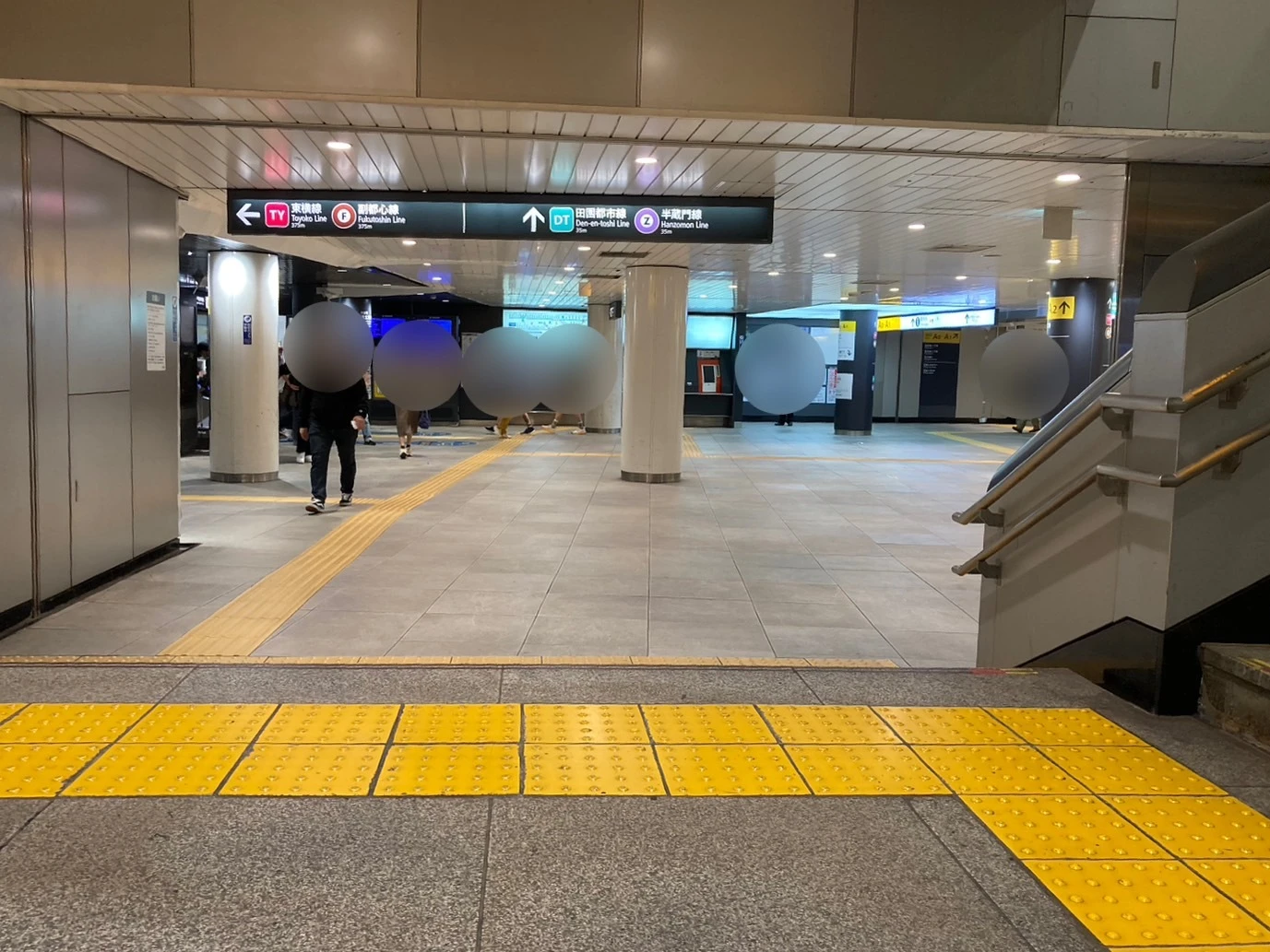 渋谷駅　A3出口　呪術廻戦聖地