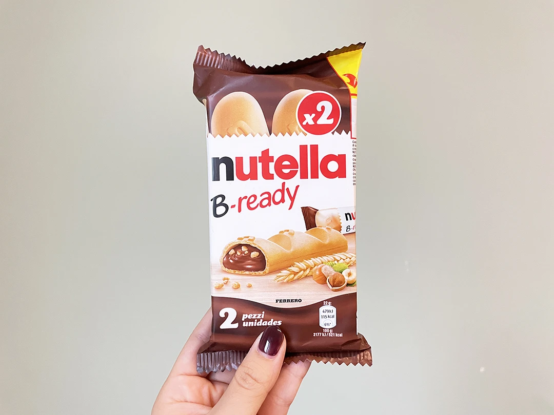 ヌテラのチョコレート菓子（€1.09）