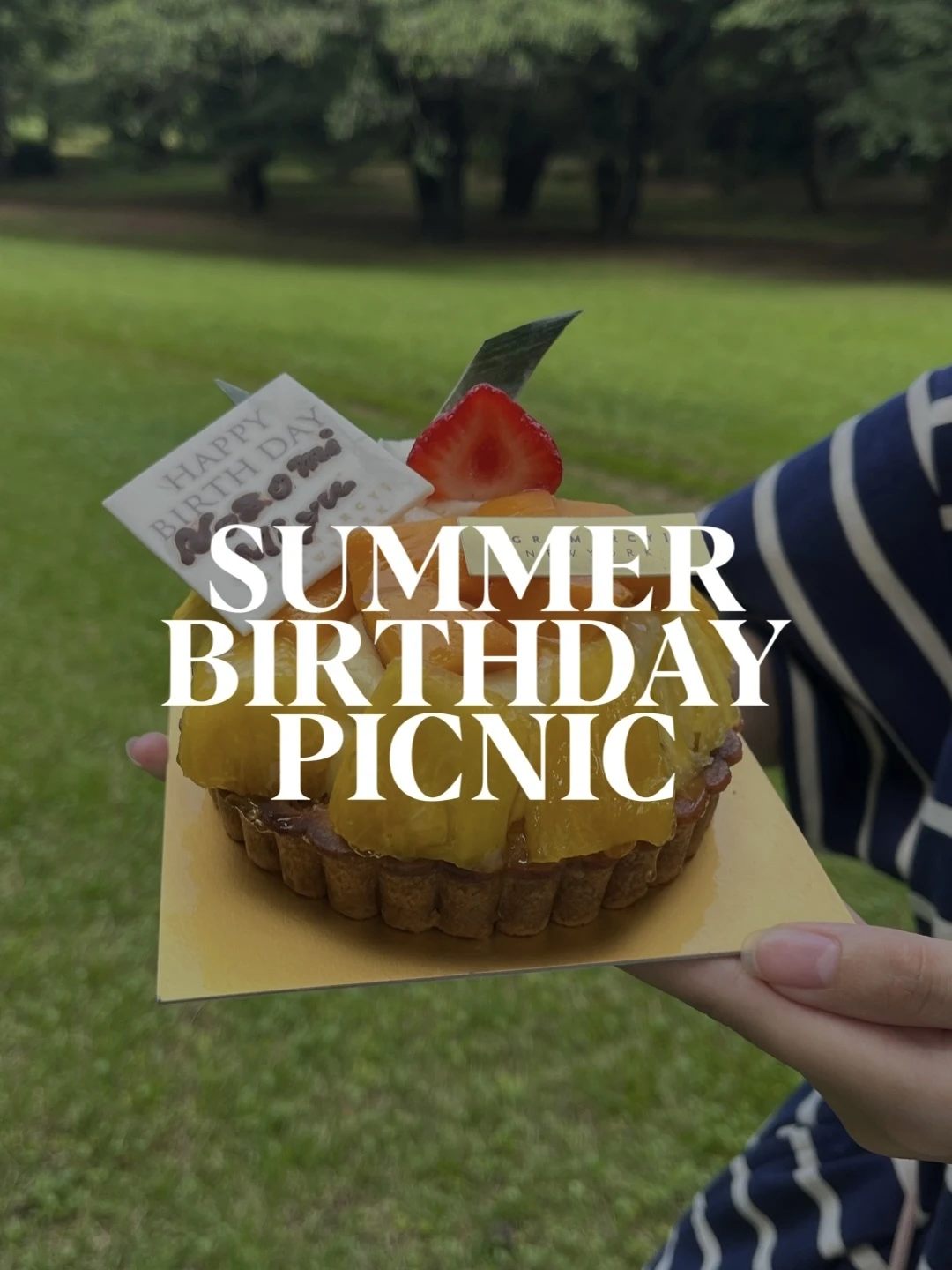 誕生日　ピクニック　私