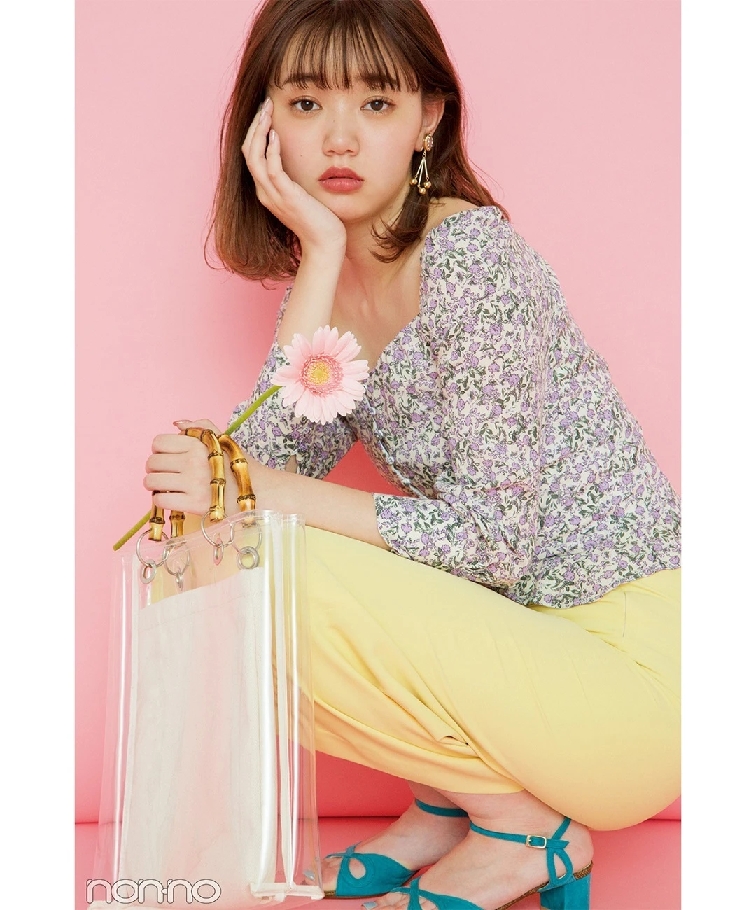 【夏のサンダルコーデ】江野沢愛美はレトロな韓国ファッションに注目♡