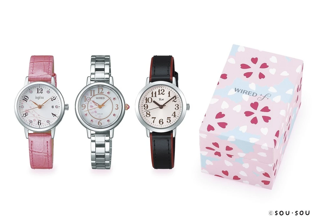 新生活に必要なのは、大人可愛い腕時計♡ セイコーの桜モデル10種類が限定で登場！_1_3