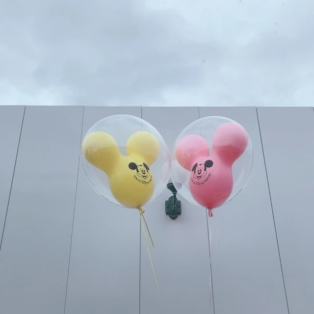 【 TokyoDisneyland 】風船が 、可愛いすぎる！_1_5