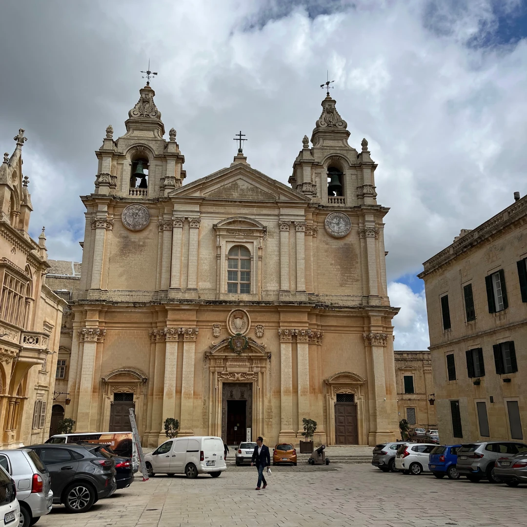マルタ　イムディーナ　聖パウロ大聖堂