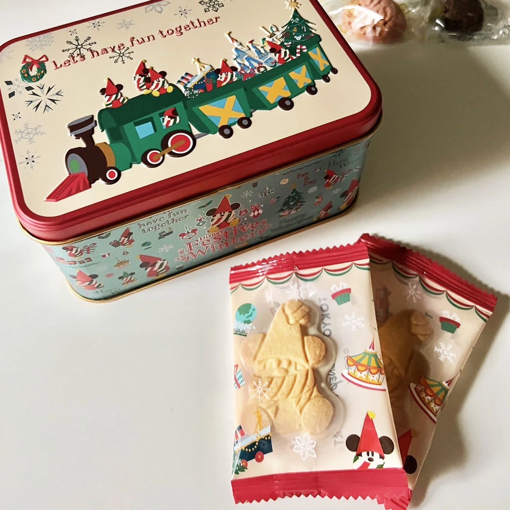 東京ディズニシー　「ディズニー・クリスマス」　クリスマスの妖精“リルリンリン”がデザインされたお菓子