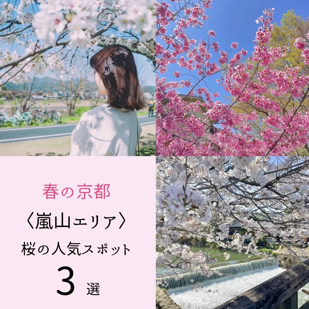 春の京都・嵐山エリアで桜を満喫！おすすめ３スポット_1_1