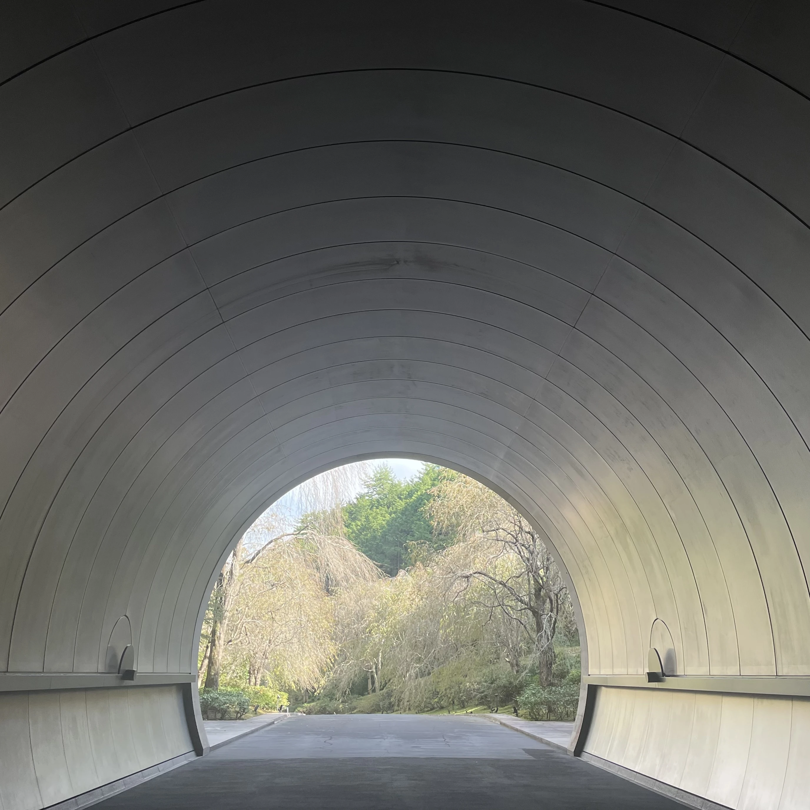 滋賀　ミホミュージアム　トンネル　入口