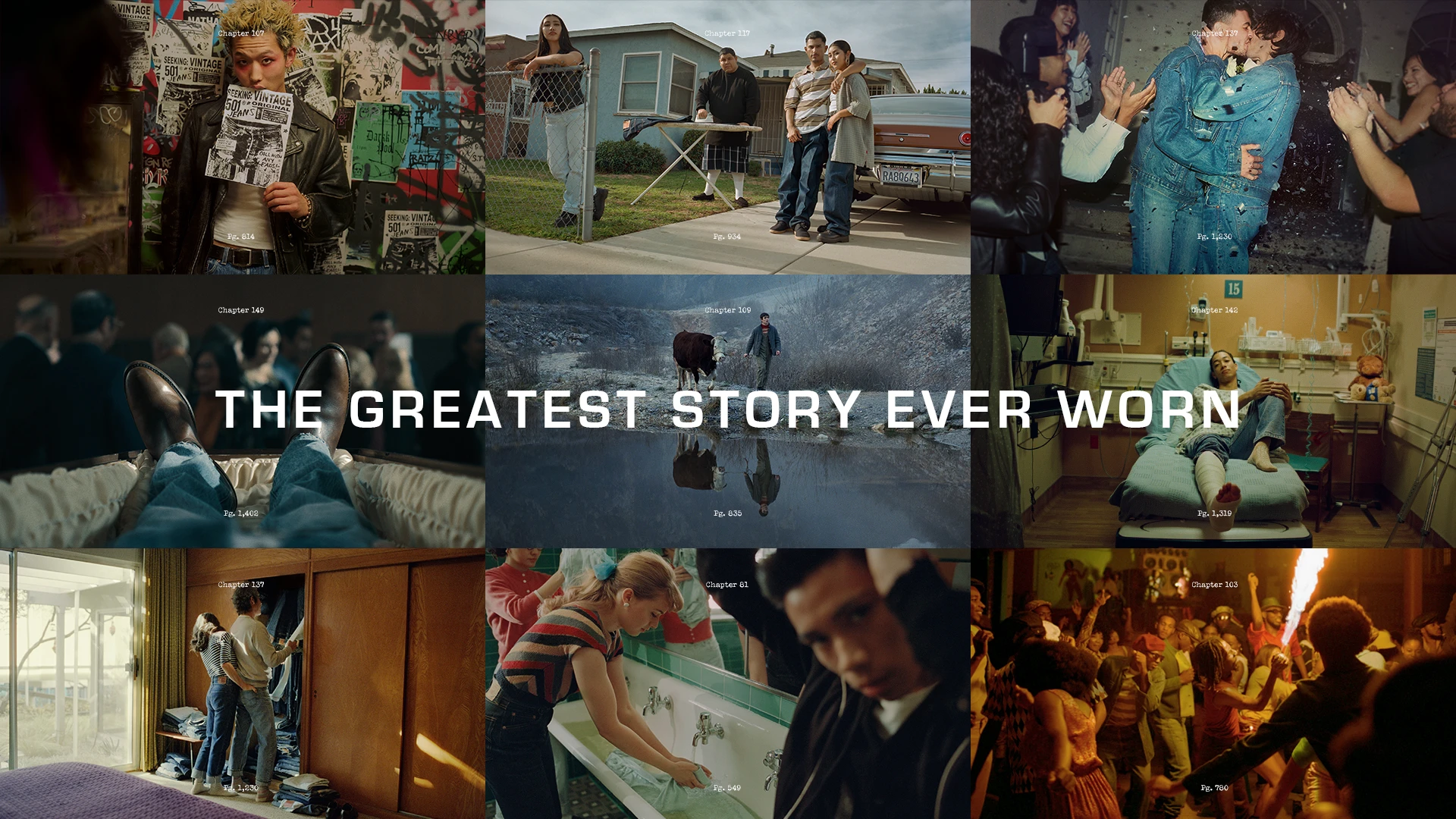 リーバイス『The Greatest Story Ever Worn（最高の物語を穿こう）』キャンペーン