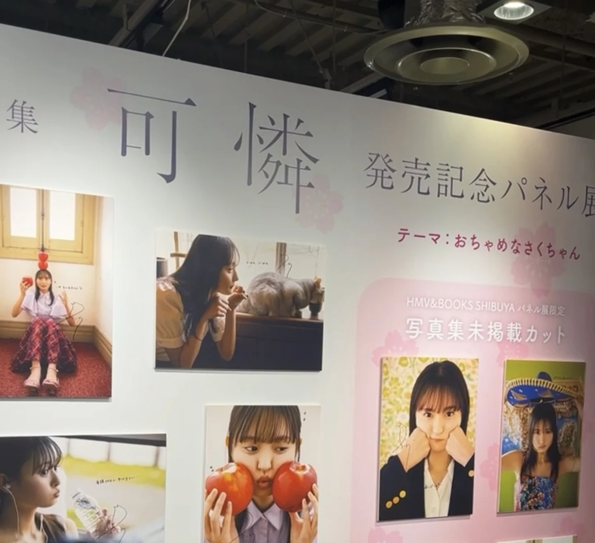 遠藤さくら 1st写真集「可憐」】全11箇所で “パネル展”♡行ってきた