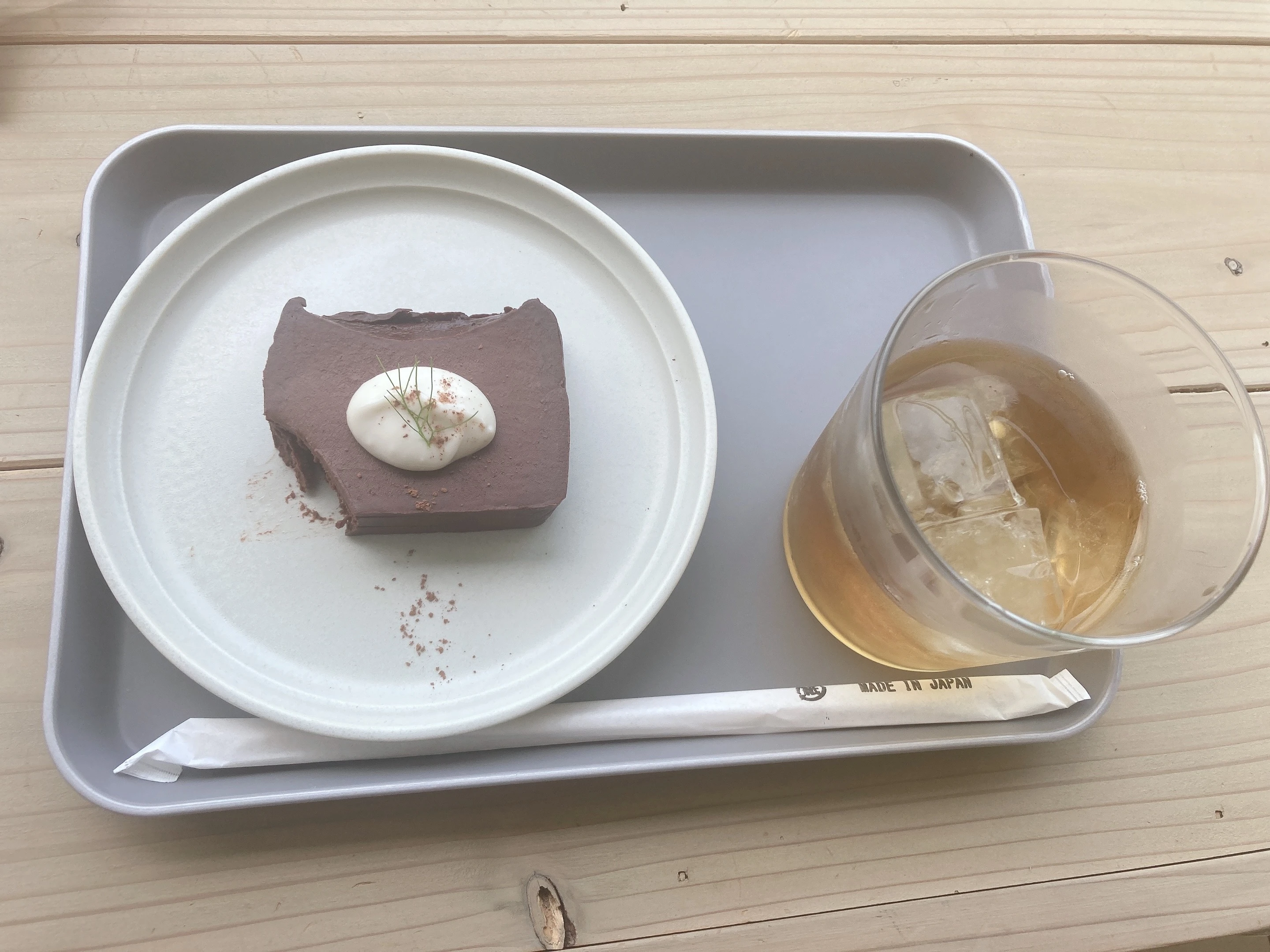 cafe planet チョコのテリーヌ
