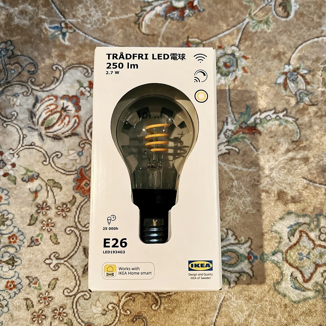  【IKEA（イケア）】のトロードフリシリーズのフィラメント電球風LED電球