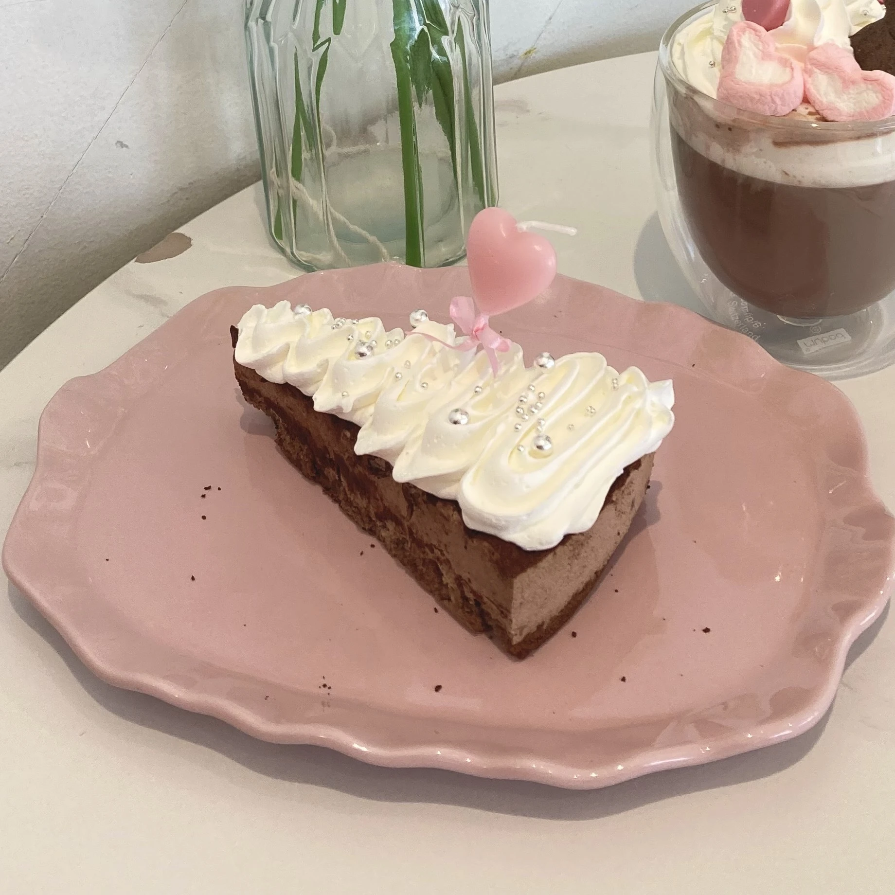 pimiri cafe チョコケーキ　バレンタインメニュー
