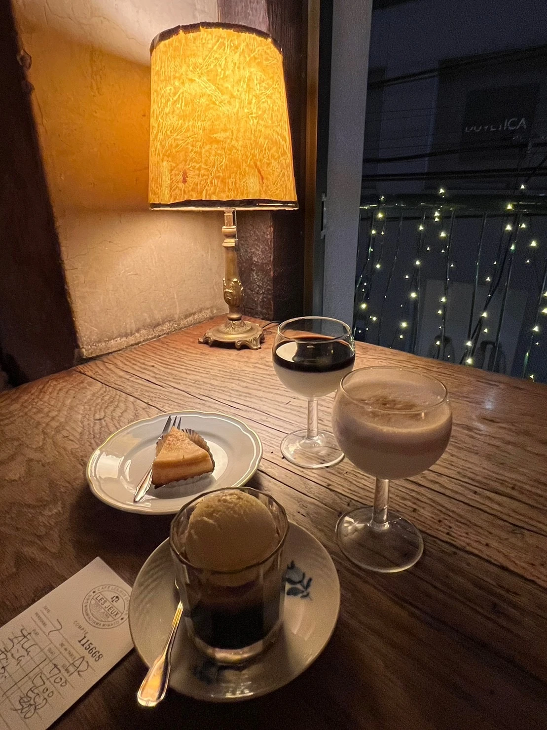 表参道カフェ「cafe les jeux」のチーズケーキ