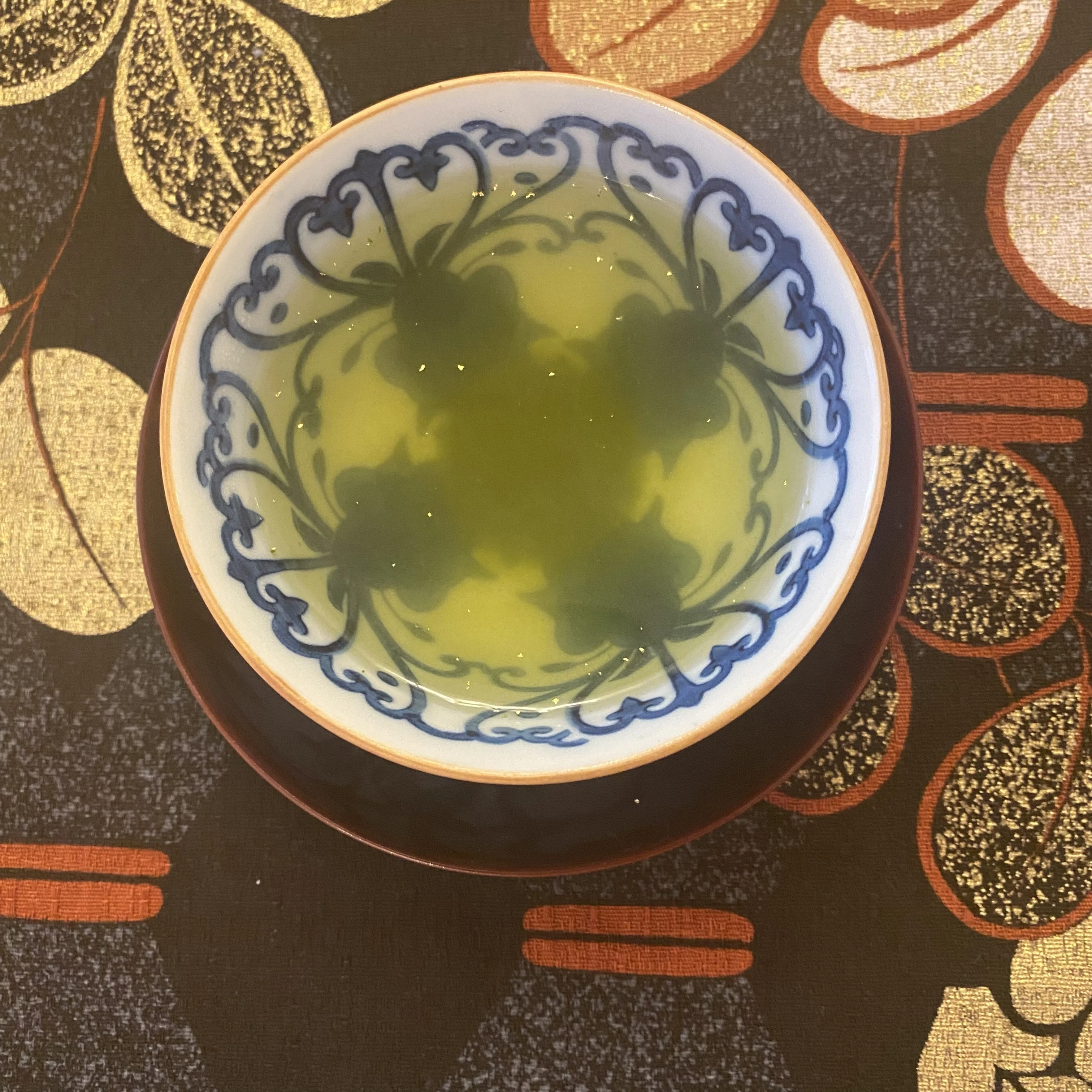 金粉入り、静岡産、緑茶
