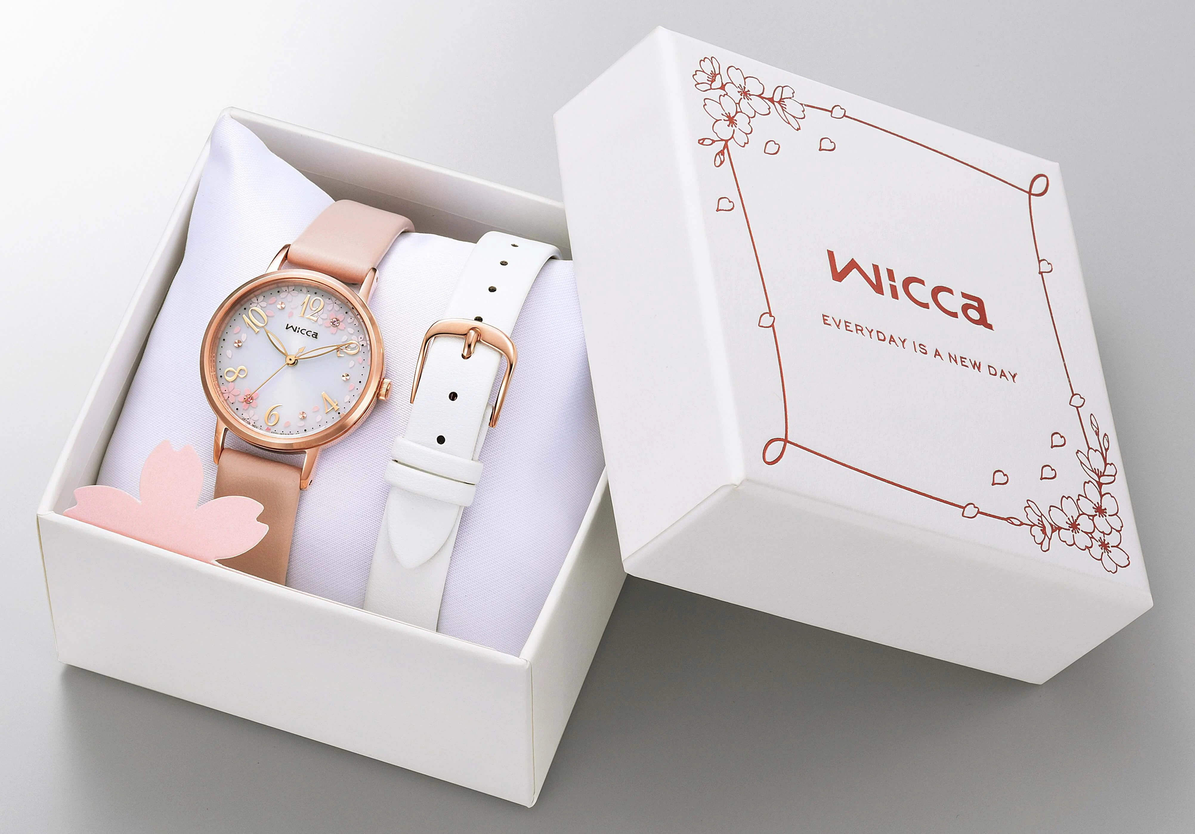 wicca（ウィッカ）×女優福原遥コラボ腕時計の限定 BOX