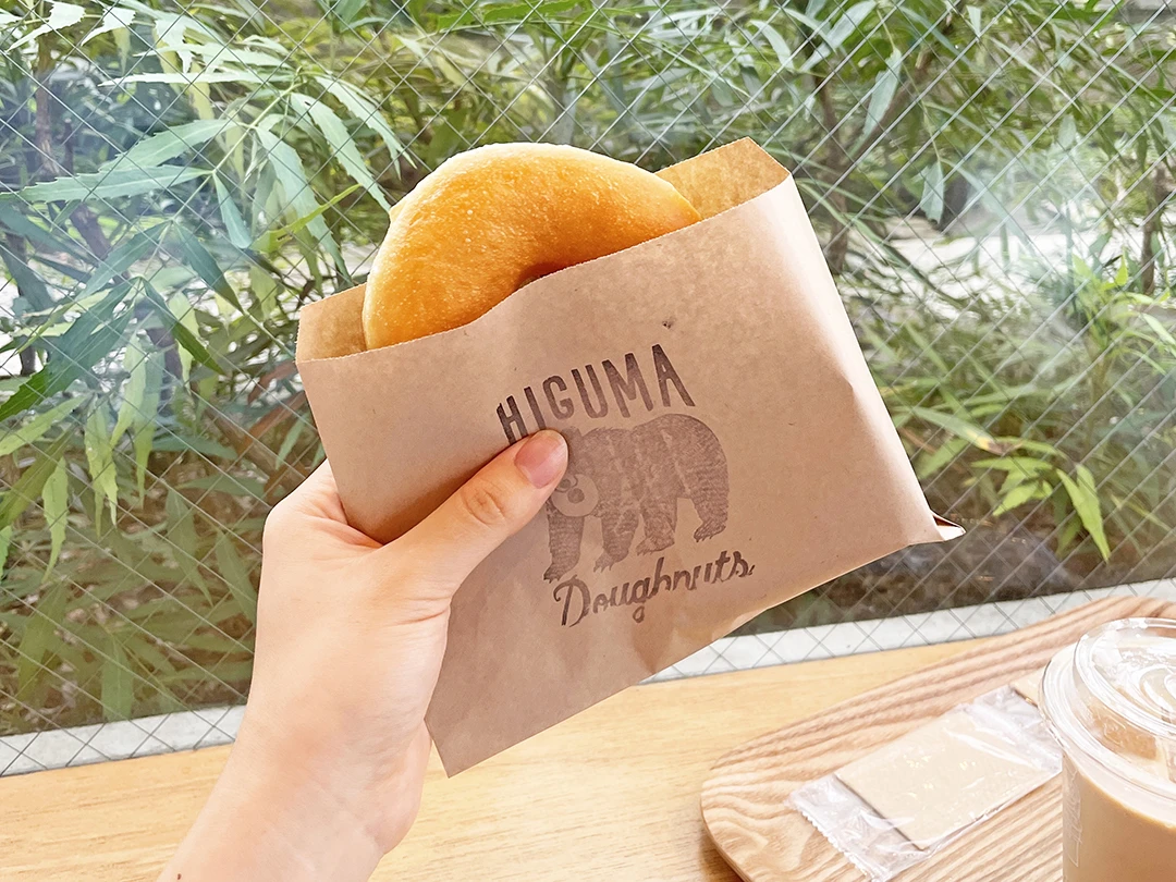 Higuma Dougnuts（ヒグマドーナッツ）のプレーンドーナッツ
