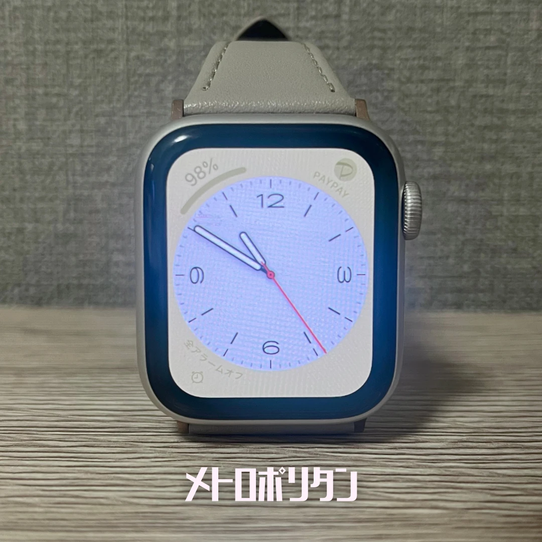 ワンタップで様々な機能を使えるApple Watchの文字盤　メトロポリタン