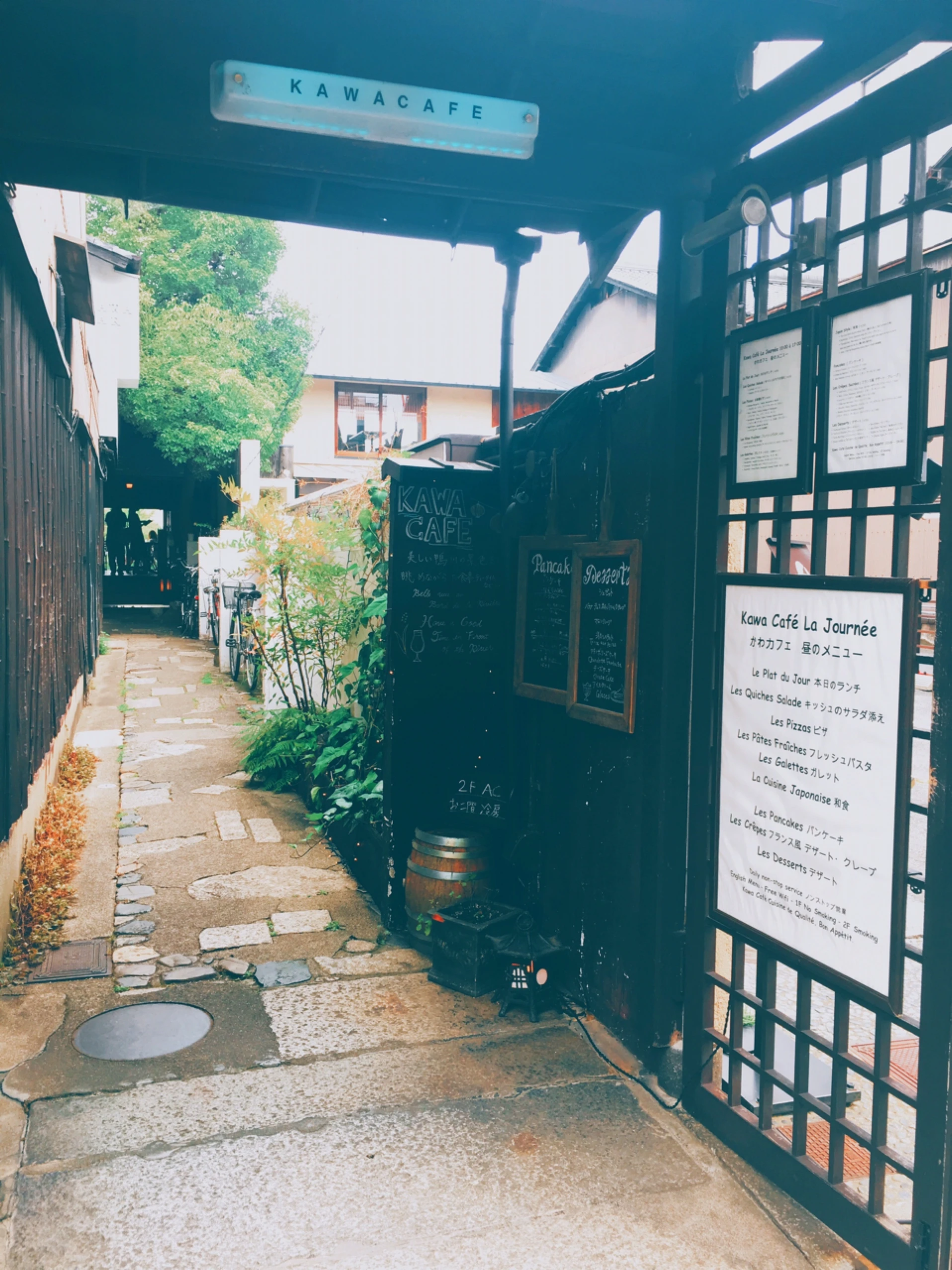 【このKYOTO cafeがアツイ！！】鴨川を見ながらランチ♡ kawacafe に行ってきました❁.*･ﾟ_1_2