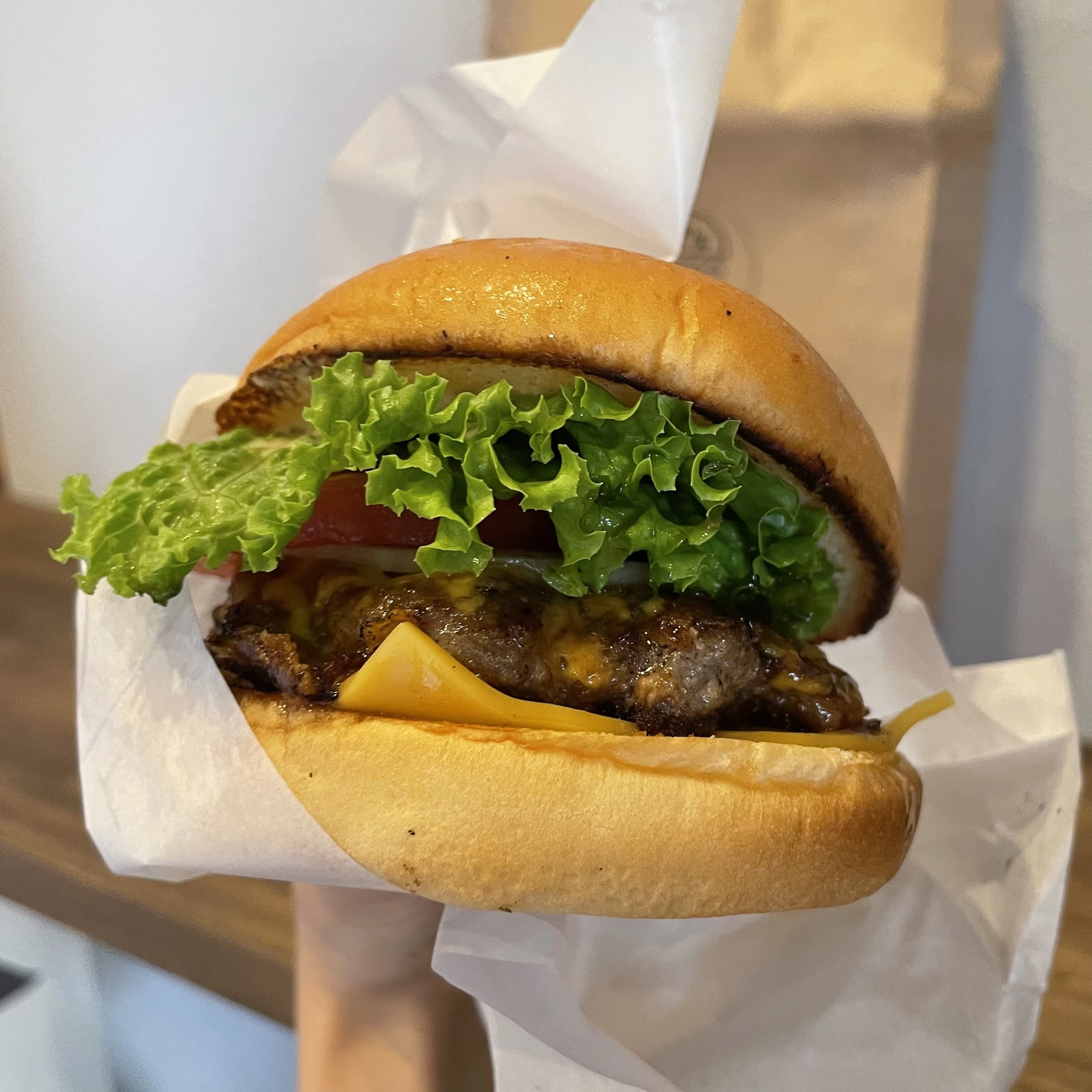 長崎　佐世保バーガー　Y’s Burger チーズバーガー