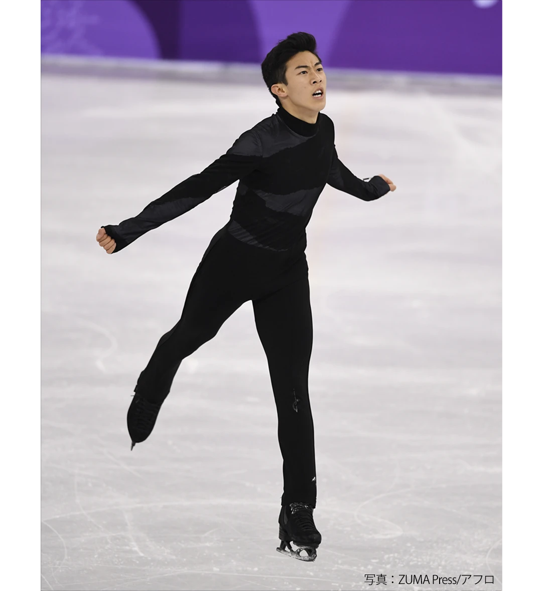 ネイサン・チェン　 2018年平昌オリンピック フィギュアスケート団体戦での衣装 