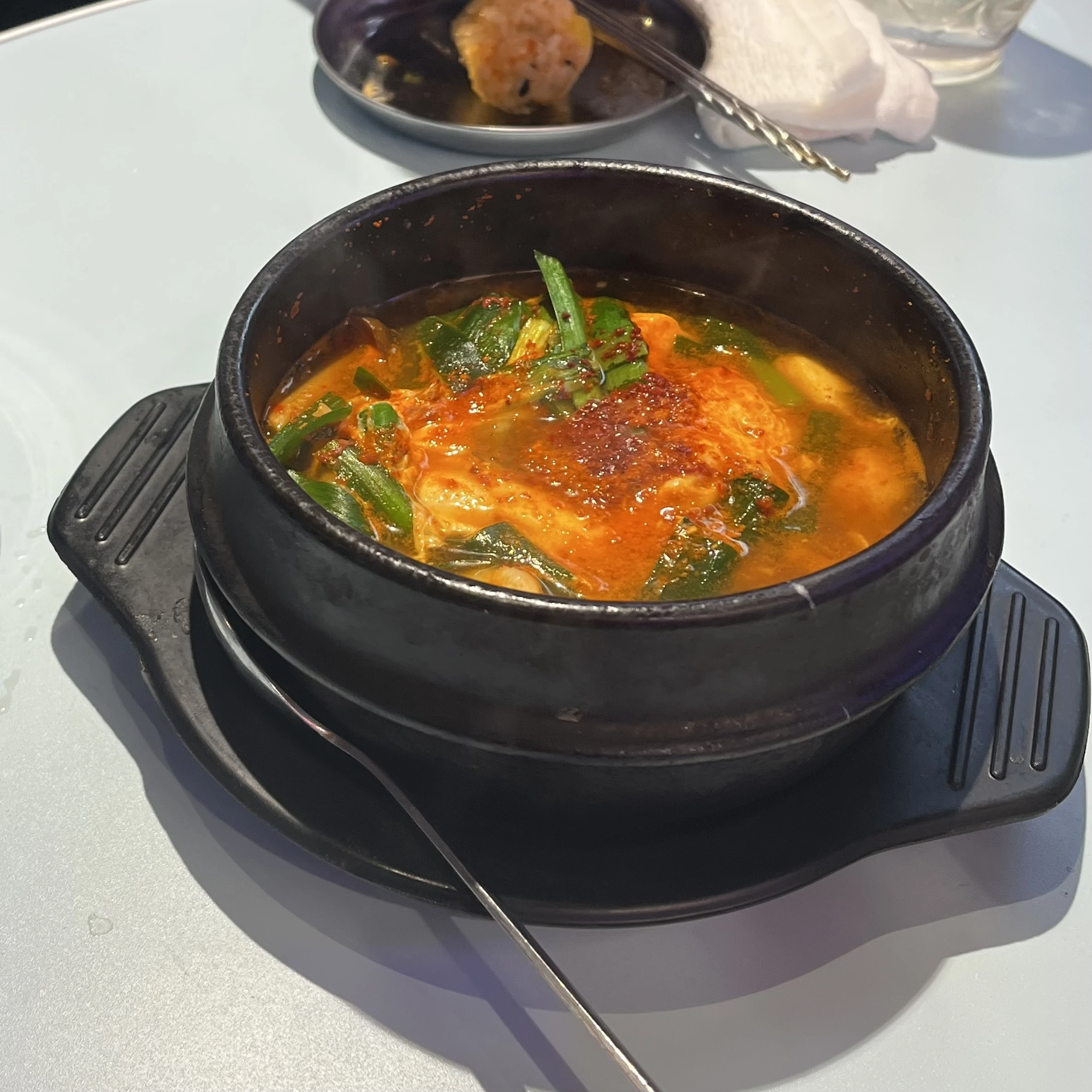 韓国料理　コースメニュー　海鮮スンドゥブ