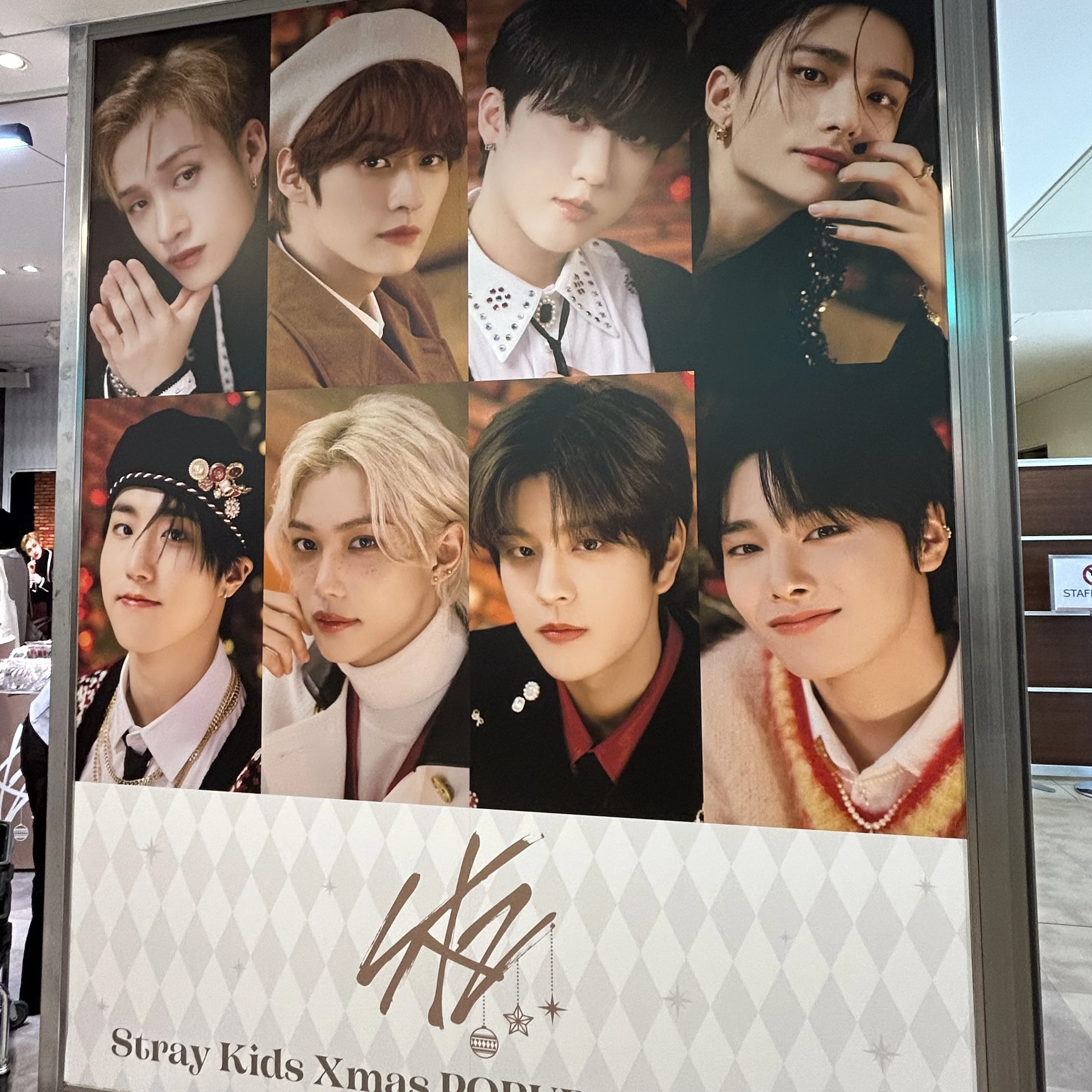 SHIBUYA109 Xmas×Stray Kids　POP UP STORE メンバー壁紙