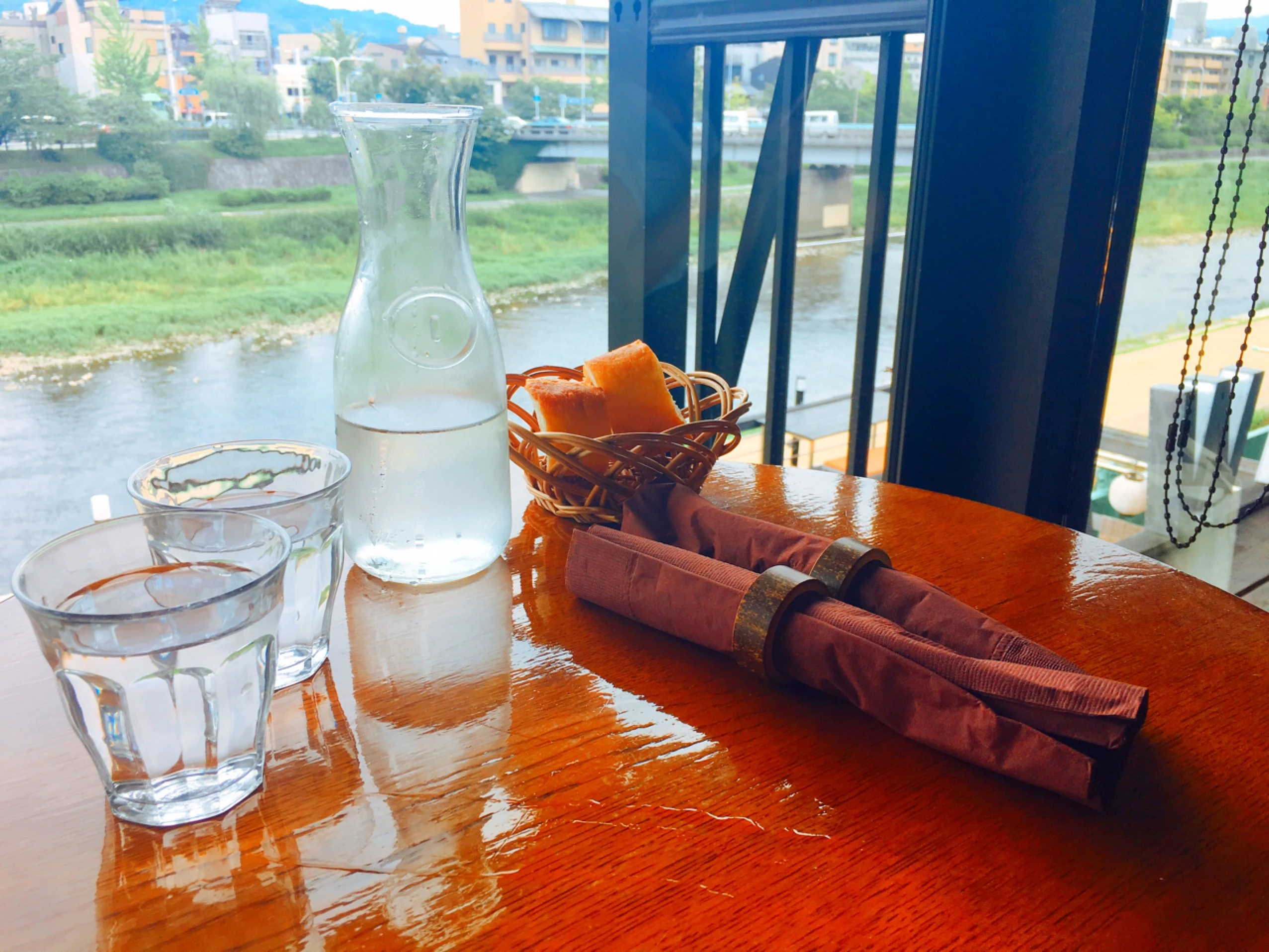 【このKYOTO cafeがアツイ！！】鴨川を見ながらランチ♡ kawacafe に行ってきました❁.*･ﾟ_1_3