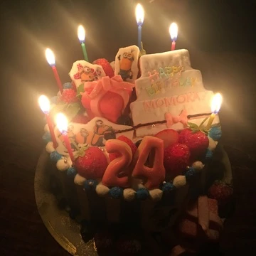 お誕生日迎えました♡ミニオンケーキ