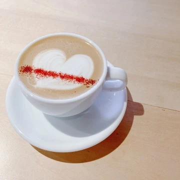 西千葉　カフェ　「feel free coffee」ホワイトモカ