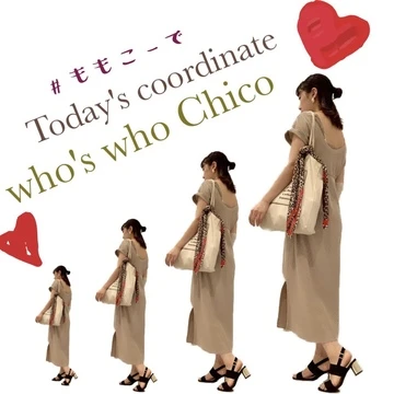 【今日のコーデ】who&#039;s who Chicoのお気に入りワンピ:)
