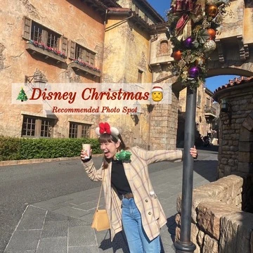【Disney Christmas】東京ディズニーシークリスマスフォトスポット6選！