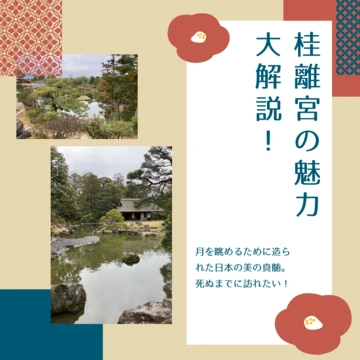 【京都観光】月を見るために作られた…桂離宮の魅力を語る！