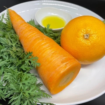 にんじんとオレンジのサラダ　材料