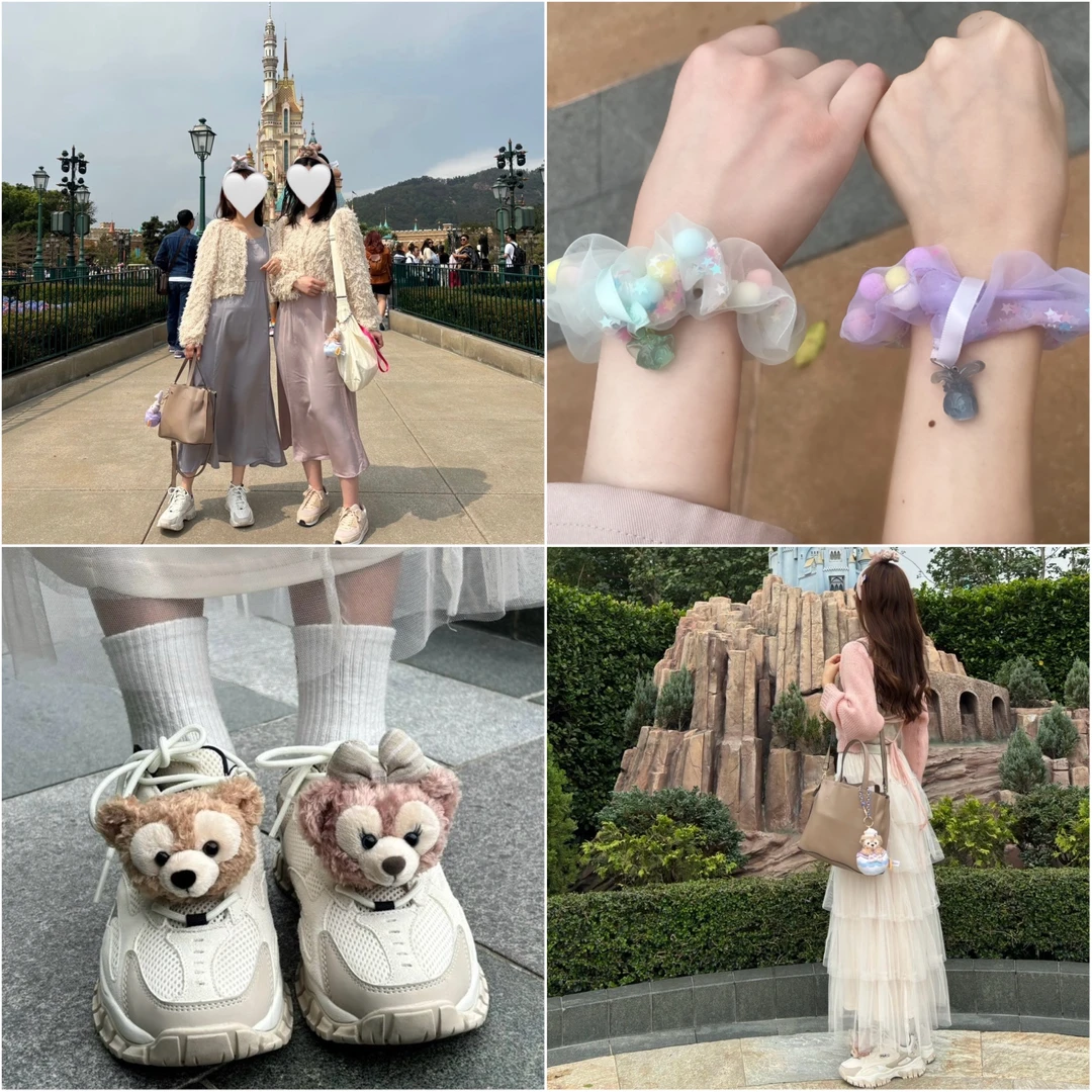 【#ディズニーバウンド】香港限定グッズで「ダッフィー＆フレンズ プレイ・デイズ」参戦コーデを組んでみた