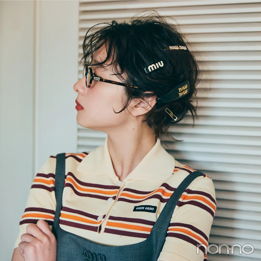 【MIU MIU（ミュウミュウ）】堀田真由の憧れブランドのitアクセサリー