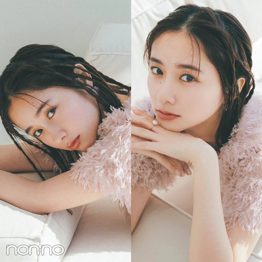スウィートピンクのトップスでデートへ【堀田真由×春色コーデ】