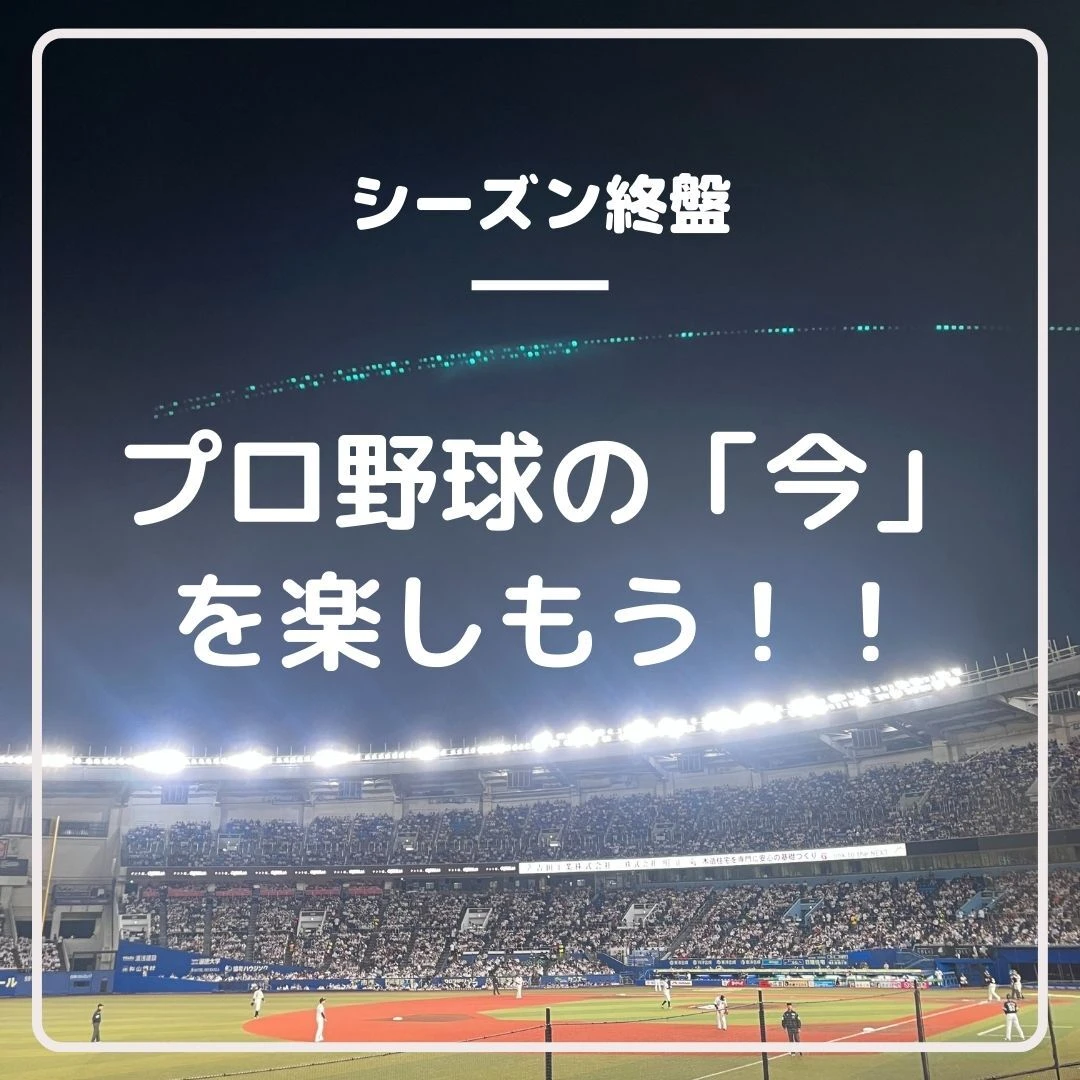 【プロ野球】シーズン終盤！ここからの見どころと楽しみ方